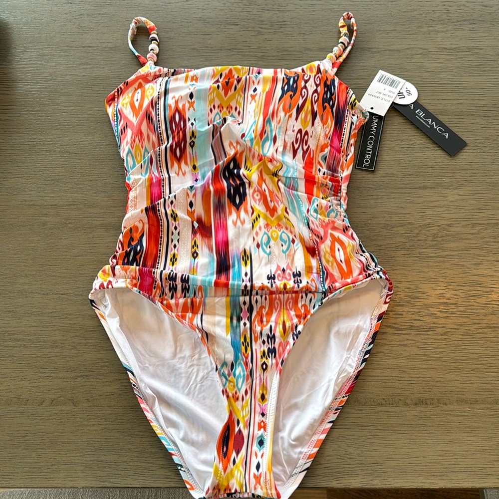 LA BLANCA one piece swimsuit- never worn NWT